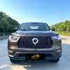 Used 2021 GWM Poer Commercial 2.0T Diesel Automatic 4WD Leader Long‑Bed Pickup,Brown,73000km,China‑VI Emission For Export Wholesale