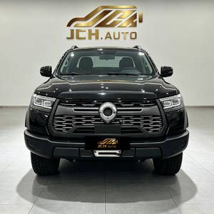 2020 Used Great Wall Poer 5‑Seat 4WD Automatic Black Pickup Truck For Export